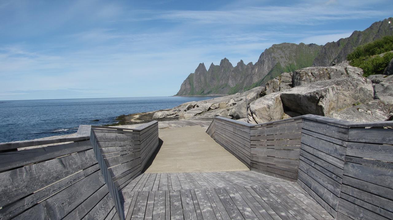 Апартаменты Visit Leif At Senja Gibostad Экстерьер фото